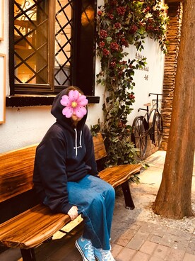 「cache cache（カシュ カシュ）のアイテム（パンツ）」を使った、Michelleさん（レディース・154cm）の秋コーディネート