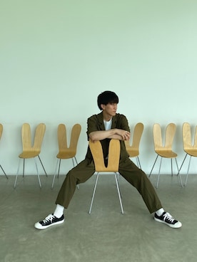 「TEN.（テン）のアイテム」を使った、Yugさん（メンズ・175cm）の秋コーディネート