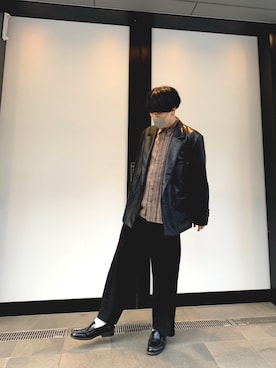 「TEN.（テン）のアイテム」を使った、Yugさん（メンズ・175cm）の春コーディネート