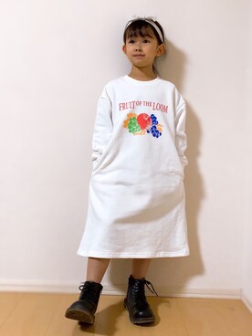 「Right-on（ライトオン）のアイテム（ワンピース/ドレス）」を使った、𖣔 𝕒𝕚 𖣔さん（レディース・155cm）の冬コーディネート
