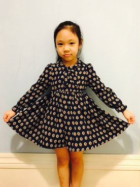 「no brand（ノーブランド）のアイテム（ワンピース、その他）」を使った、Mi_homeさん（キッズ）の冬コーディネート