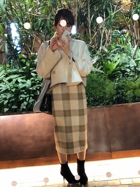 kikuuuuuuuuuuuuuさん（レディース・157cm）の冬コーディネート