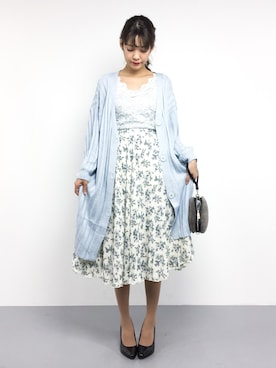 「GOUT COMMUN（グーコミューン）のアイテム（ショルダーバッグ）」を使った、yukiさん（レディース・169cm）の冬コーディネート