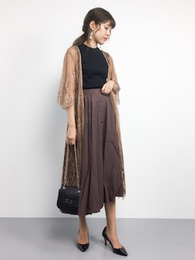 yukiさん（レディース・169cm）の春コーディネート