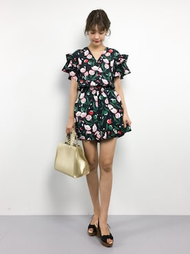 「ROSE BUD（ローズバッド）のアイテム（つなぎ/オールインワン）」を使った、yukiさん（レディース・169cm）の春コーディネート
