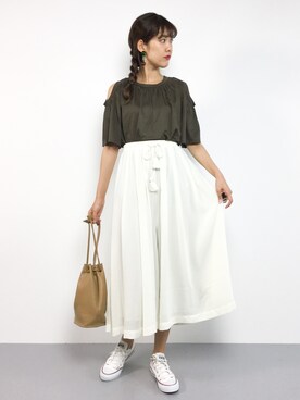 yukiさん（レディース・169cm）の夏コーディネート