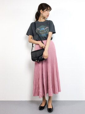 MOUSSY（マウジー）のスカート（ピンク系）を使った人気ファッション ...