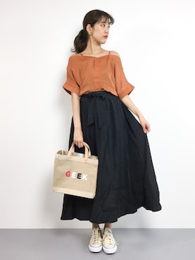 yukiさん（レディース・169cm）の夏コーディネート