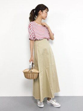 yukiさん（レディース・169cm）の夏コーディネート