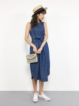 yukiさん（レディース・169cm）の夏コーディネート