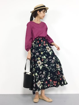 yukiさん（レディース・169cm）の夏コーディネート