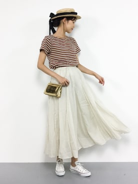 yukiさん（レディース・169cm）の夏コーディネート