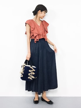 yukiさん（レディース・169cm）の夏コーディネート