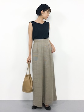 yukiさん（レディース・169cm）の夏コーディネート