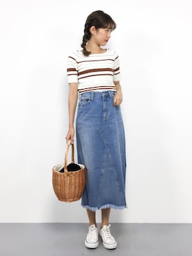 yukiさん（レディース・169cm）の夏コーディネート