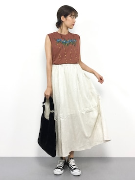 yukiさん（レディース・169cm）の夏コーディネート