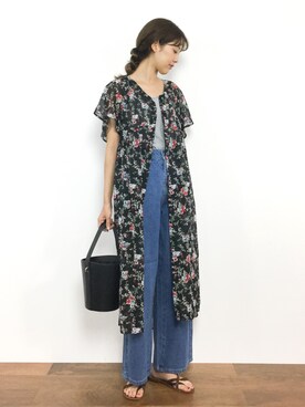 yukiさん（レディース・169cm）の夏コーディネート