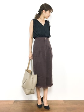 yukiさん（レディース・169cm）の夏コーディネート