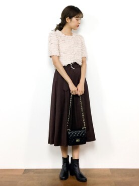 「Te chichi（テチチ）のアイテム」を使った、yukiさん（レディース・169cm）の秋コーディネート