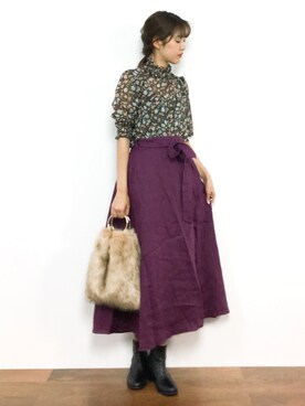 yukiさん（レディース・169cm）の秋コーディネート