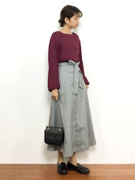 yukiさん（レディース・169cm）の秋コーディネート