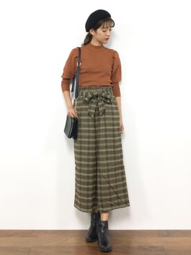 yukiさん(レディース・169cm)の秋コーディネート
