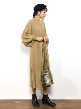 yukiさん（レディース・169cm）の秋コーディネート