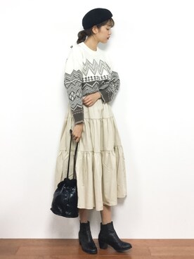 yukiさん（レディース・169cm）の秋コーディネート