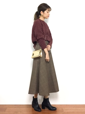 yukiさん（レディース・169cm）の秋コーディネート