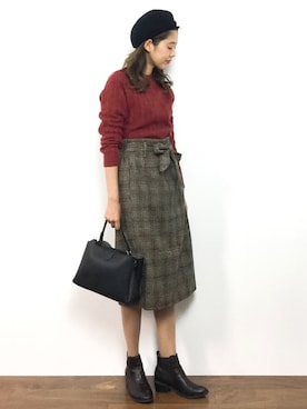 yukiさん（レディース・169cm）の秋コーディネート