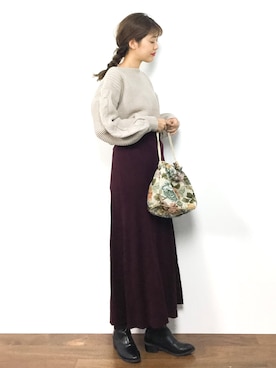 yukiさん（レディース・169cm）の秋コーディネート