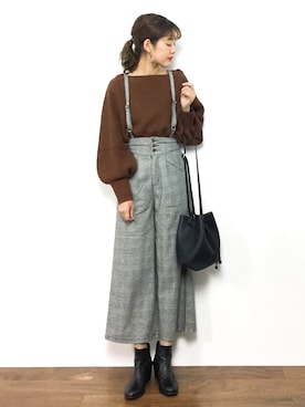 yukiさん（レディース・169cm）の秋コーディネート