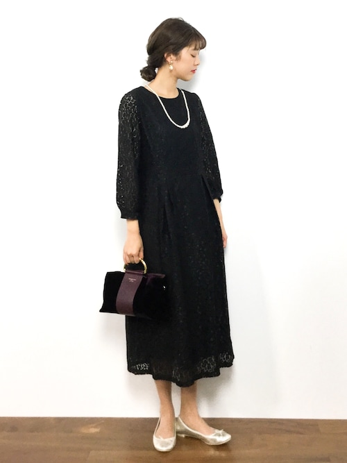 Yuki Zozotown Merlot Plusのワンピースを使ったコーディネート Wear