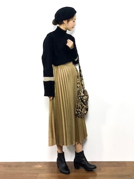「INFIELDER DESIGN（インフィールダーデザイン）のアイテム」を使った、yukiさん（レディース・169cm）の冬コーディネート