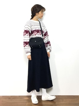 yukiさん（レディース・169cm）の冬コーディネート