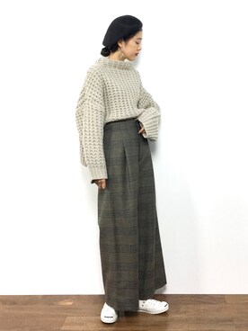 yukiさん（レディース・169cm）の冬コーディネート