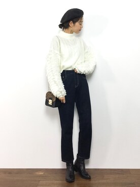 yukiさん（レディース・169cm）の冬コーディネート