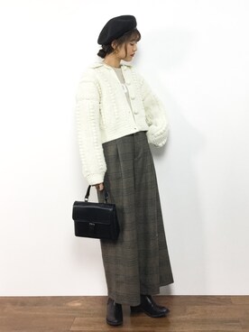 yukiさん（レディース・169cm）の冬コーディネート