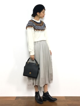yukiさん(レディース・169cm)の冬コーディネート