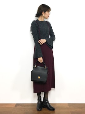 yukiさん(レディース・169cm)の冬コーディネート