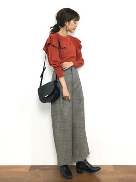 yukiさん（レディース・169cm）の冬コーディネート