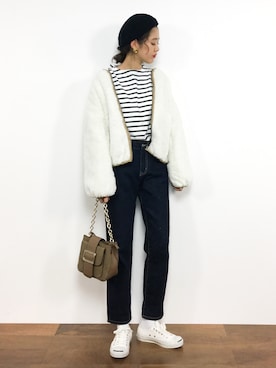 yukiさん（レディース・169cm）の冬コーディネート