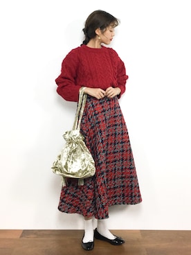 yukiさん（レディース・169cm）の冬コーディネート