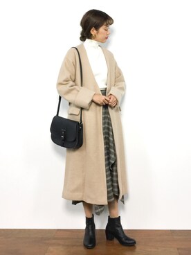 yukiさん（レディース・169cm）の冬コーディネート