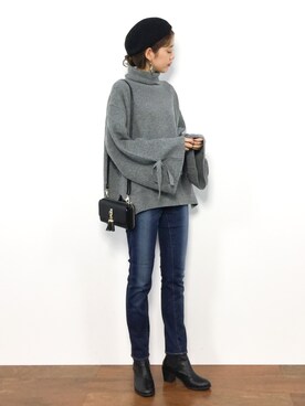 yukiさん（レディース・169cm）の冬コーディネート