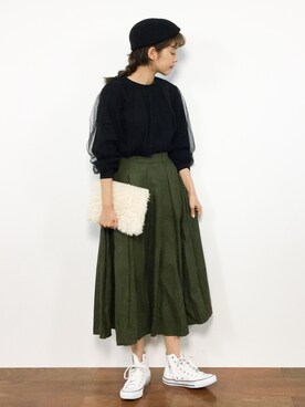 yukiさん（レディース・169cm）の冬コーディネート