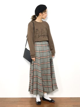 yukiさん（レディース・169cm）の冬コーディネート