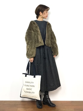 yukiさん（レディース・169cm）の冬コーディネート