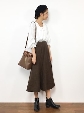 yukiさん（レディース・169cm）の冬コーディネート