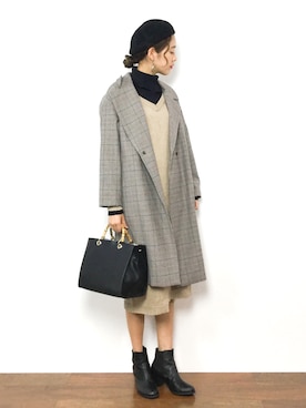 yukiさん（レディース・169cm）の冬コーディネート